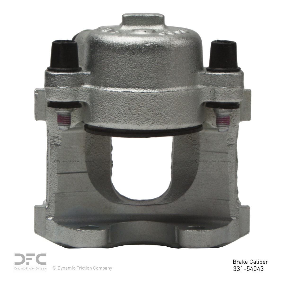 DFC 83-94 Ford EXP Front-L Silver Zinc Coated Premium Caliper 331-54043
