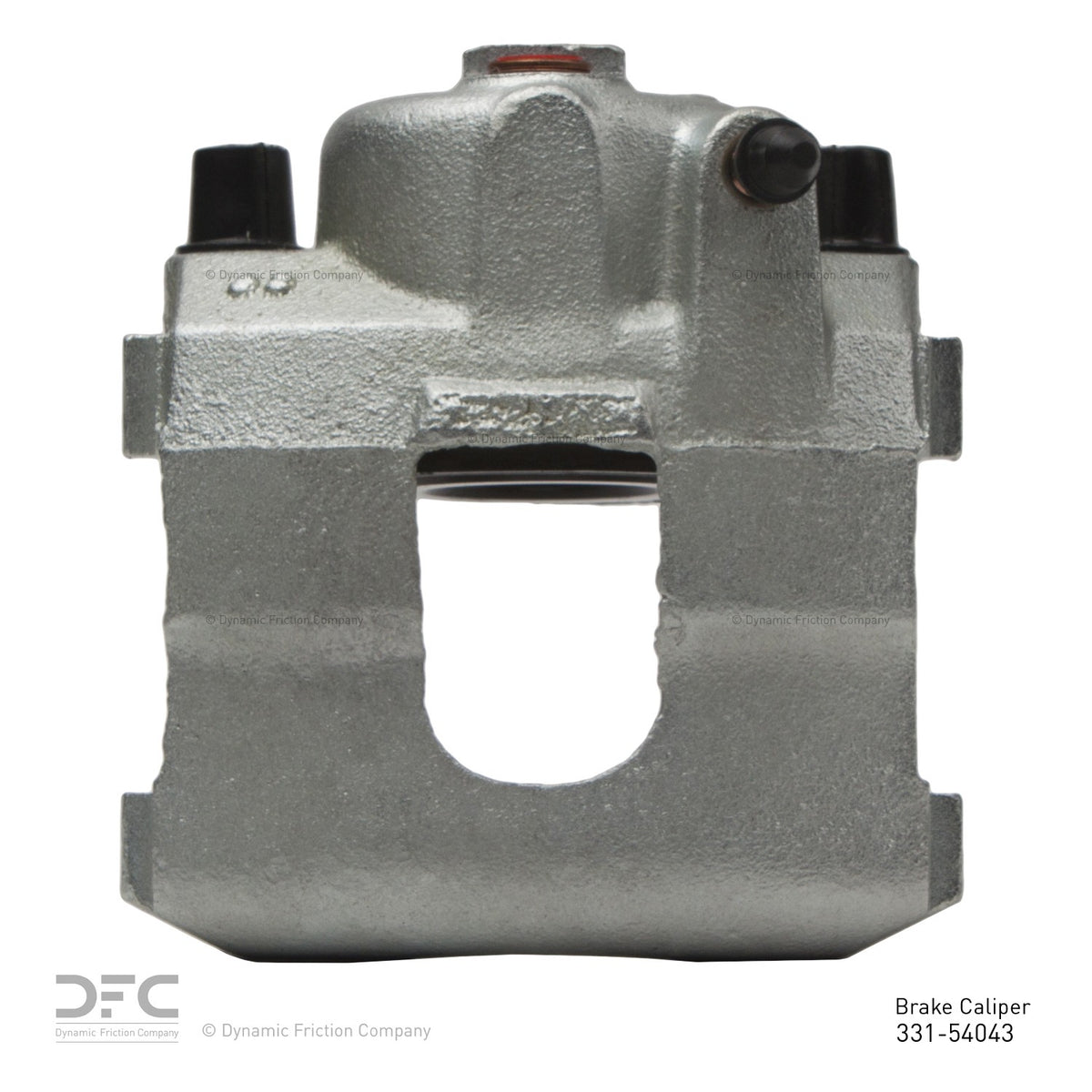 DFC 83-94 Ford EXP Front-L Silver Zinc Coated Premium Caliper 331-54043