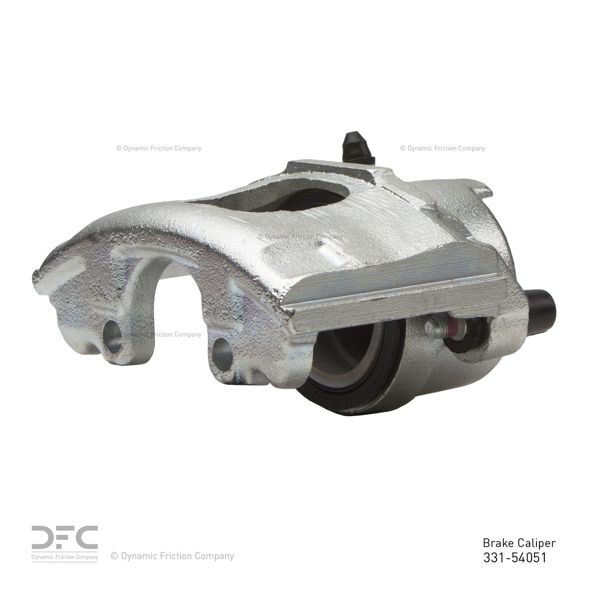 DFC 820092 Ford Thunderbird Front-L Premium Caliper - Silver Zinc Coated 331-54051