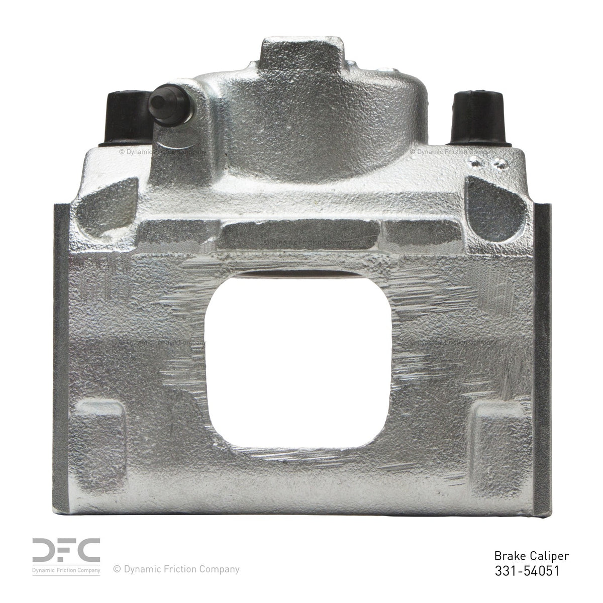 DFC 820092 Ford Thunderbird Front-L Premium Caliper - Silver Zinc Coated 331-54051
