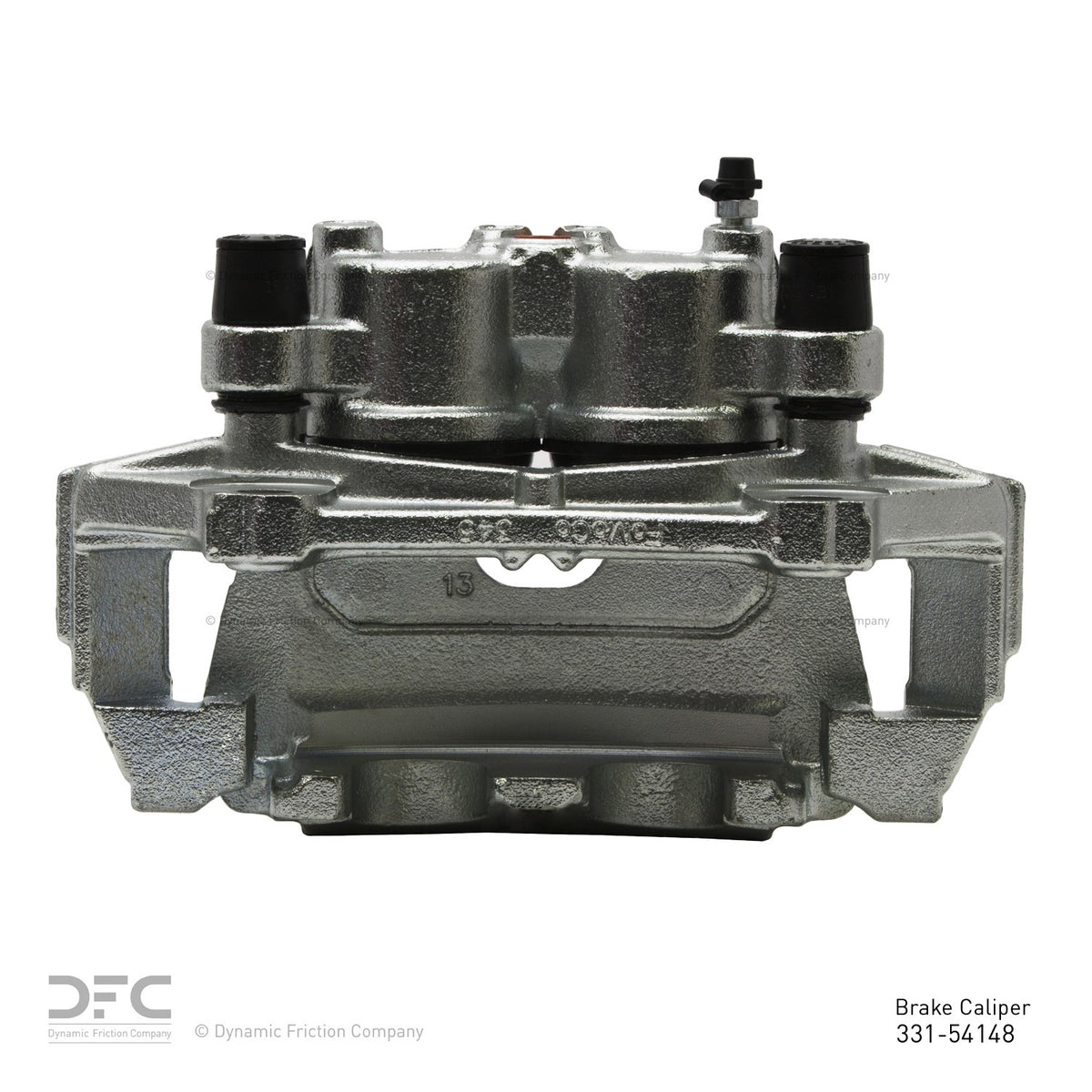 DFC 16-24 Ford Edge Front-R Silver Zinc Coated Premium Caliper 331-54148