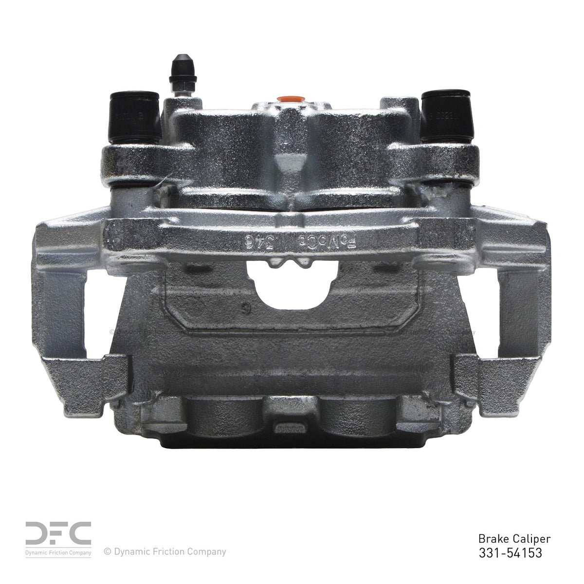 DFC 16-24 Ford Edge Front-L Silver Zinc Coated Premium Caliper 331-54153
