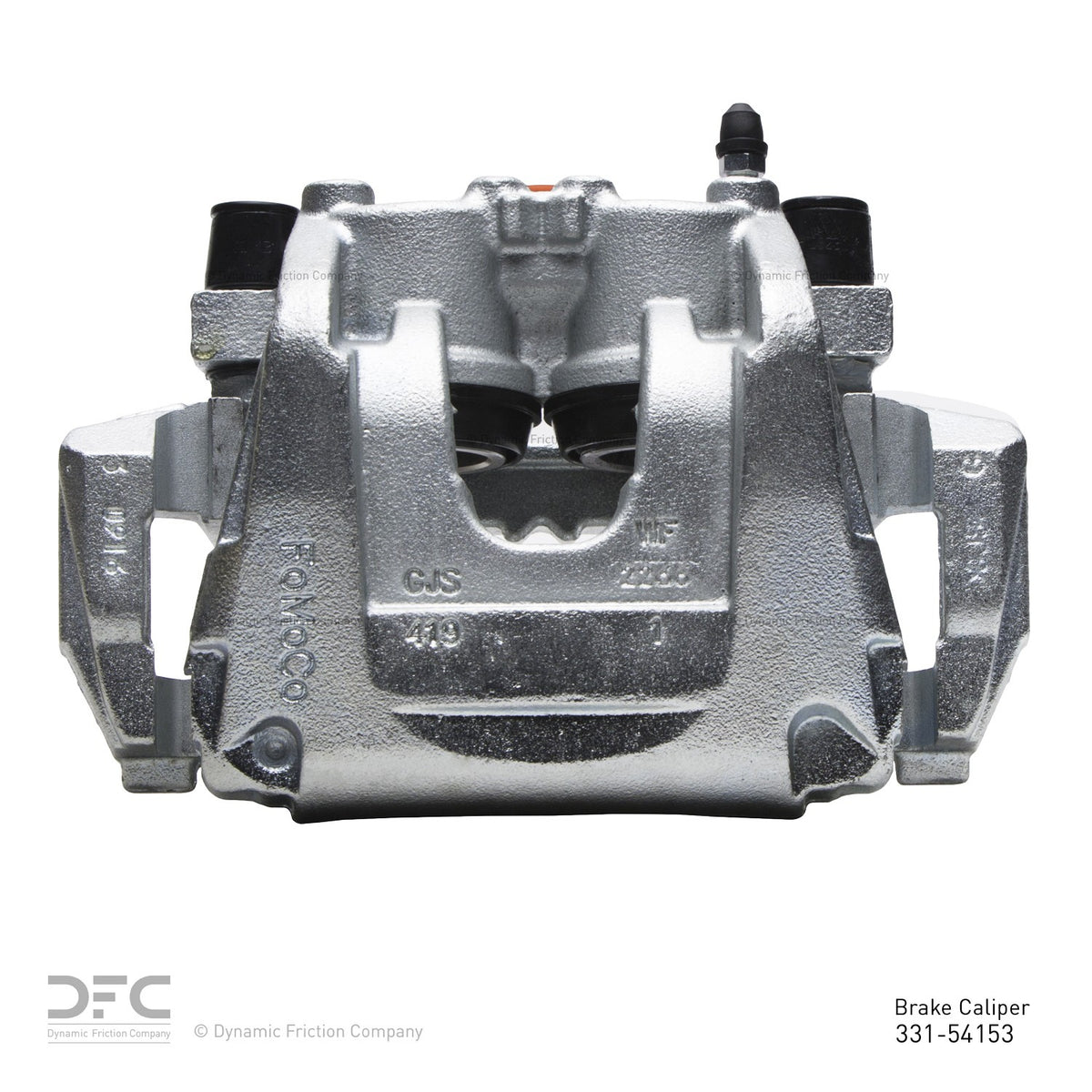 DFC 16-24 Ford Edge Front-L Silver Zinc Coated Premium Caliper 331-54153