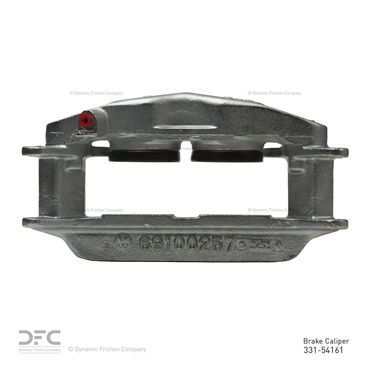 DFC 72-76 Ford E-250 Econoline Front-L Silver Zinc Coated Premium Caliper 331-54161