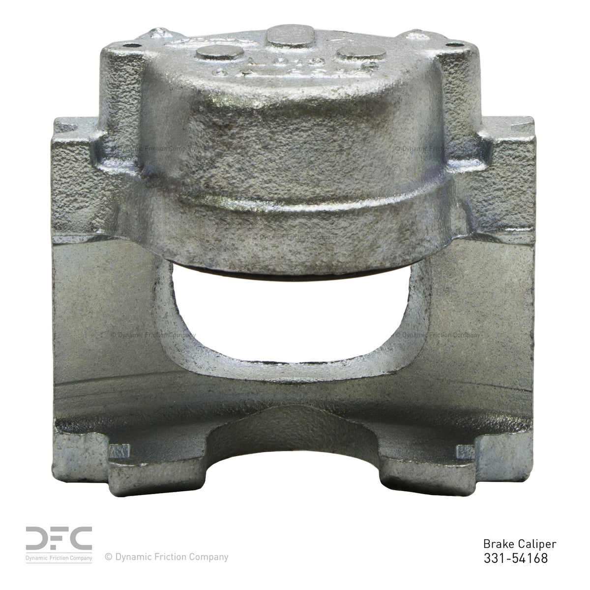 DFC 86-87 Ford Bronco II Front-R Silver Zinc Coated Premium Caliper 331-54168