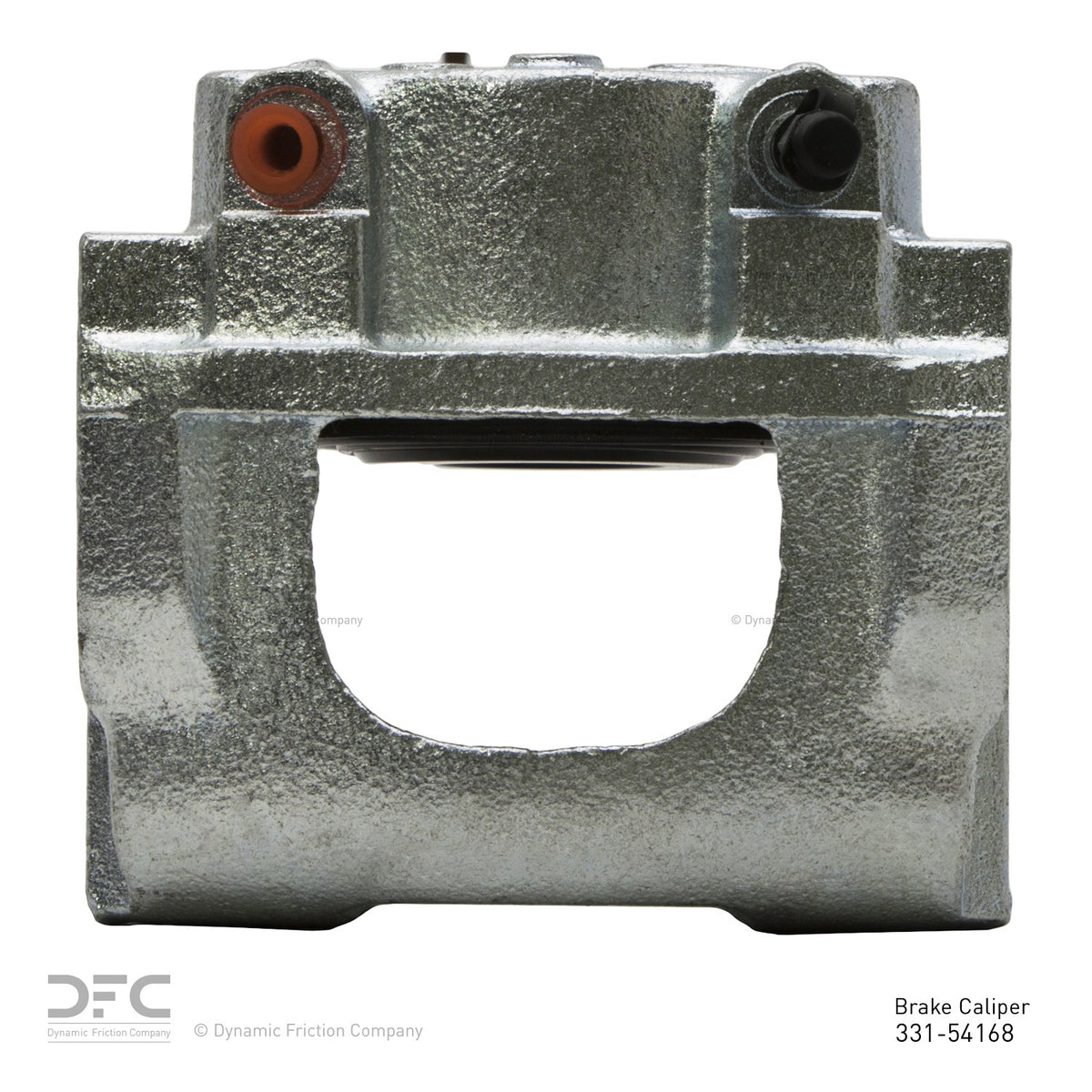 DFC 86-87 Ford Bronco II Front-R Silver Zinc Coated Premium Caliper 331-54168
