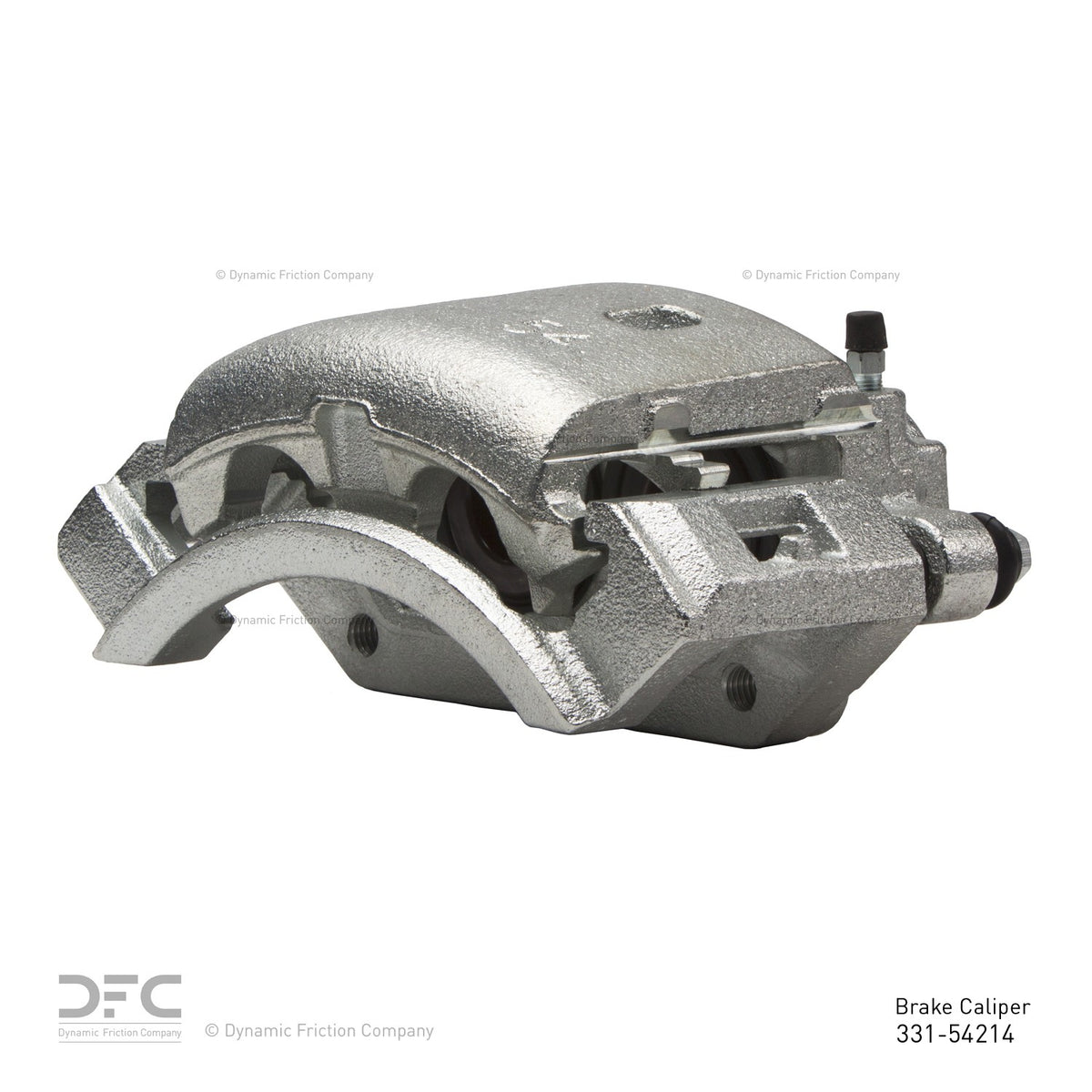 DFC 04-06 Ford E-150 Econoline Front-R Silver Zinc Coated Premium Caliper 331-54214