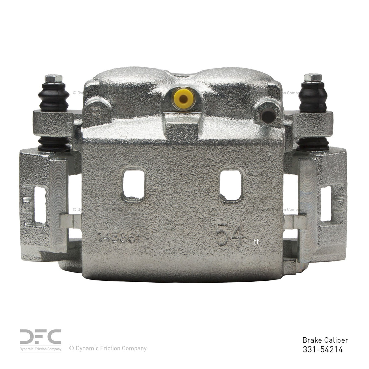 DFC 04-06 Ford E-150 Econoline Front-R Silver Zinc Coated Premium Caliper 331-54214