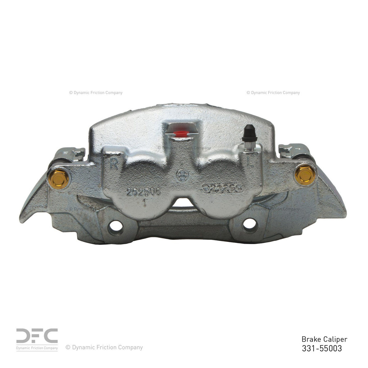 DFC 03-05 Lincoln Aviator Front-L Silver Zinc Coated Premium Caliper 331-55003