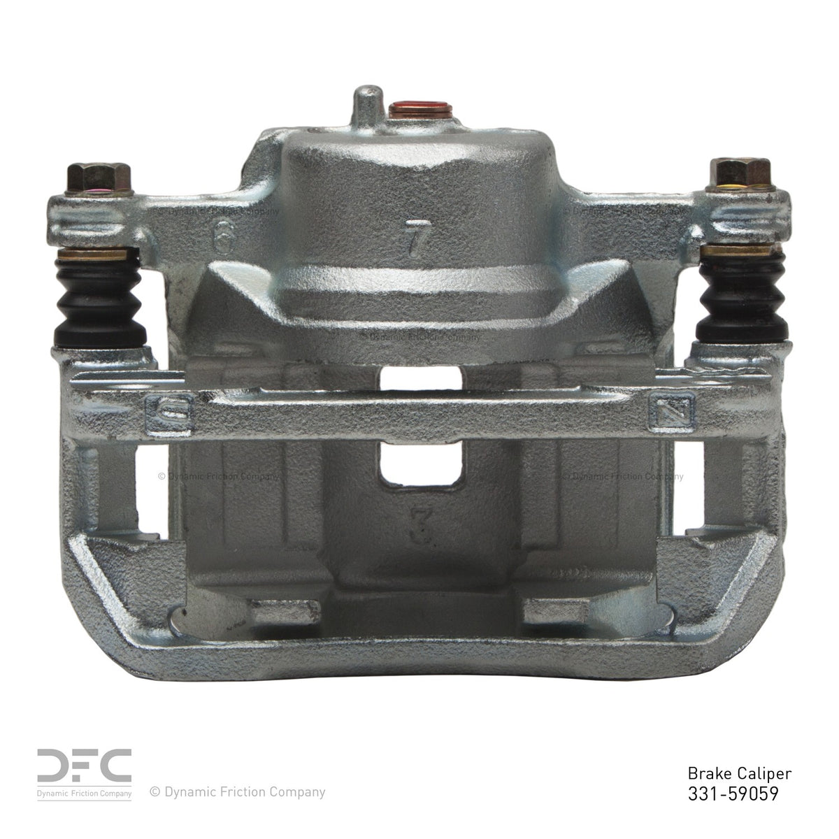 DFC 93-01 Acura INTEGRA Front-L Silver Zinc Coated Premium Caliper 331-59059