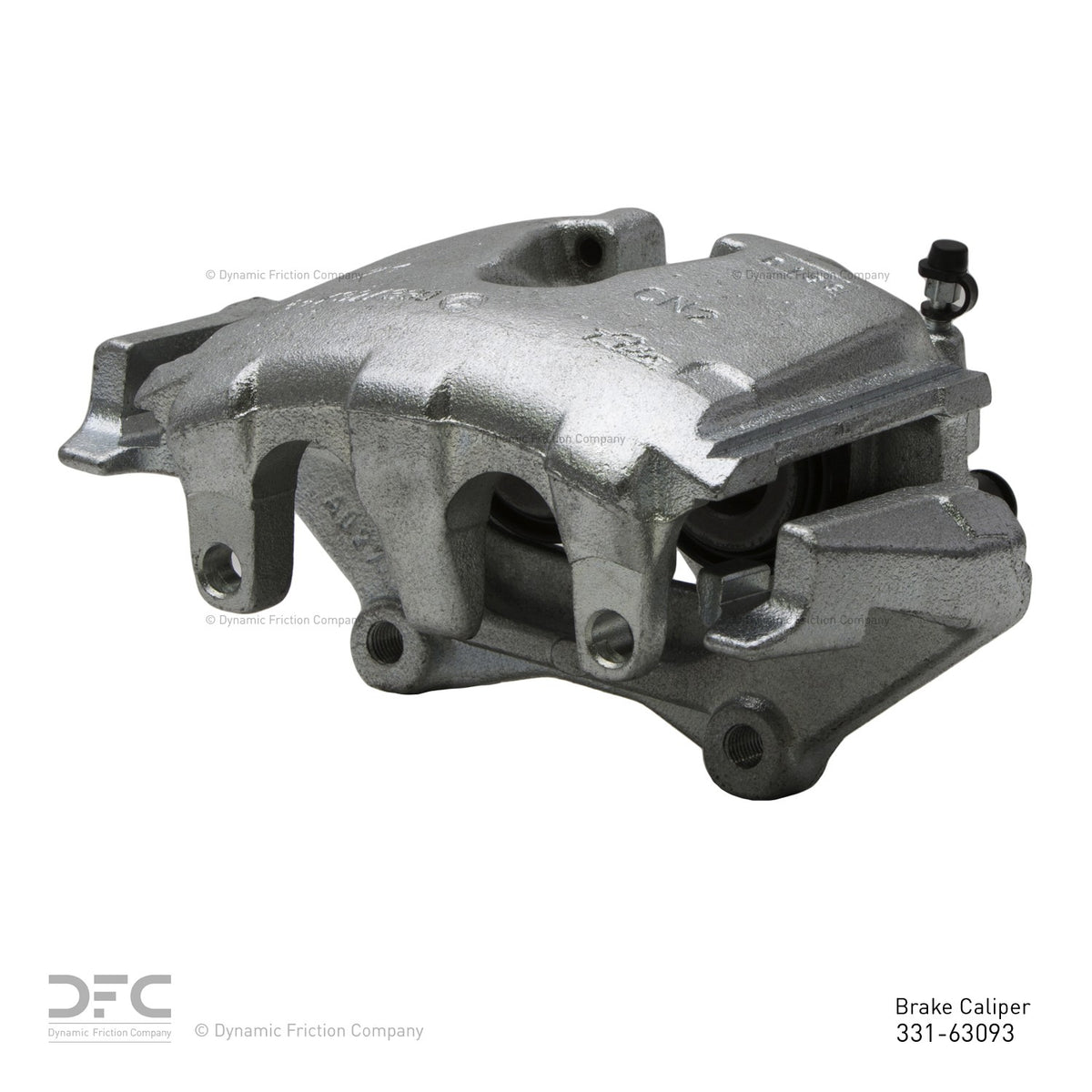 DFC 00-06 Chrysler Crossfire Front-L/Front-R Silver Zinc Coated Premium Caliper 331-63093