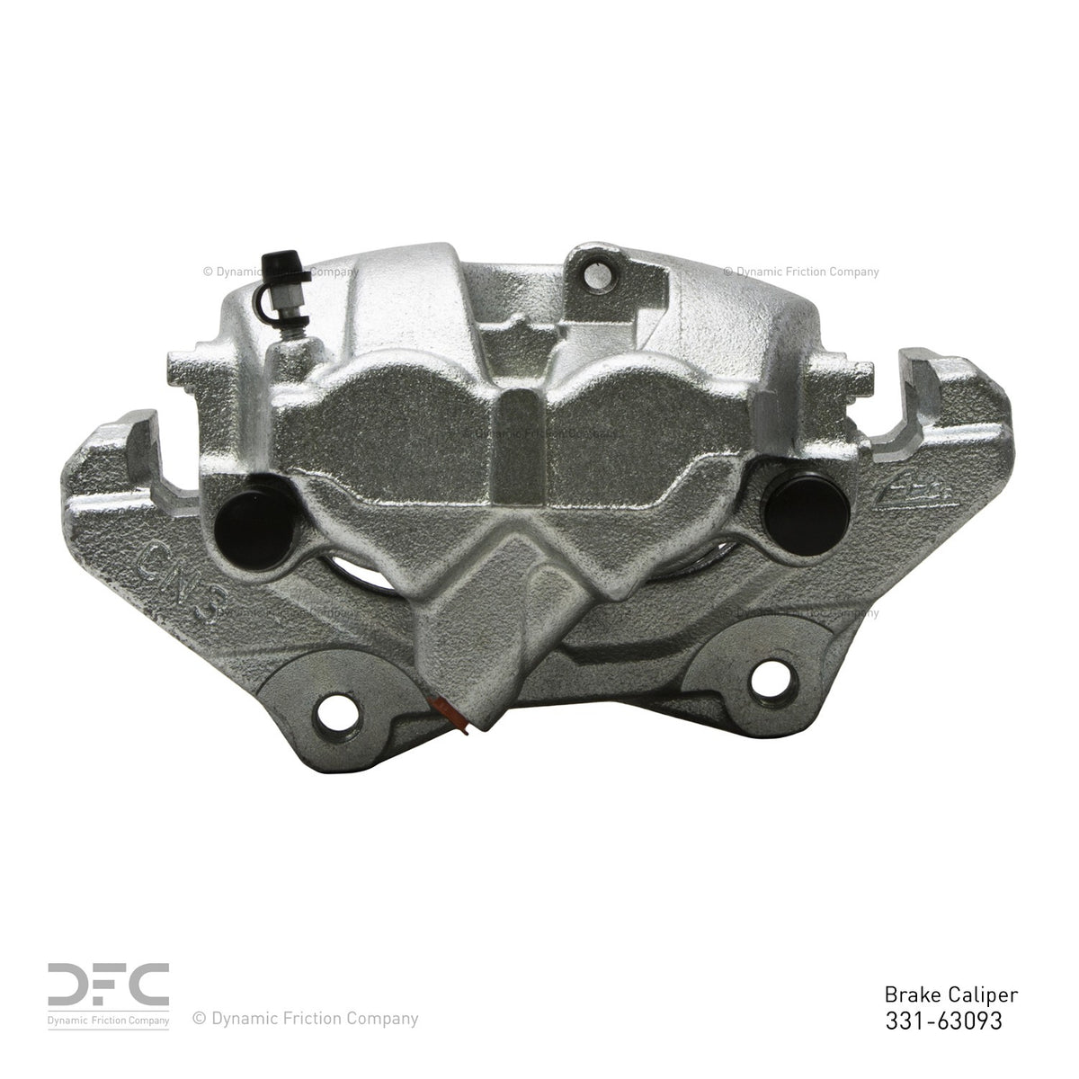 DFC 00-06 Chrysler Crossfire Front-L/Front-R Silver Zinc Coated Premium Caliper 331-63093