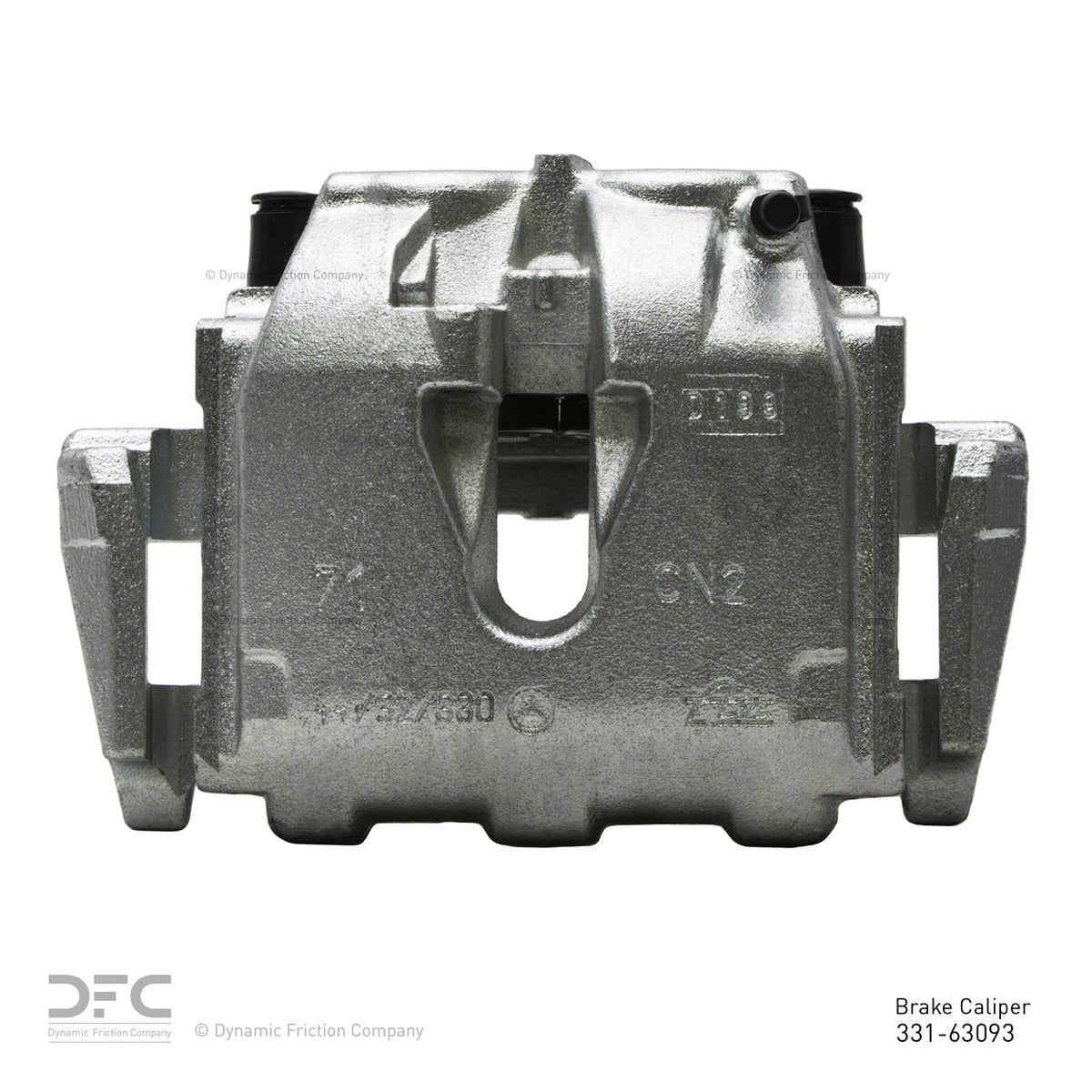 DFC 00-06 Chrysler Crossfire Front-L/Front-R Silver Zinc Coated Premium Caliper 331-63093