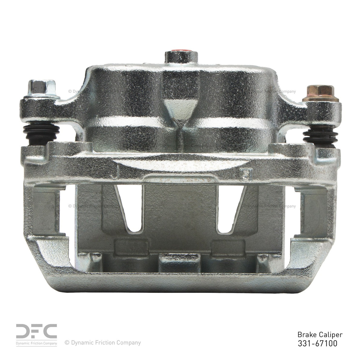 DFC 04-17 Nissan Quest Front-R Silver Zinc Coated Premium Caliper 331-67100