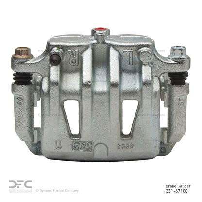 DFC 04-17 Nissan Quest Front-R Silver Zinc Coated Premium Caliper 331-67100