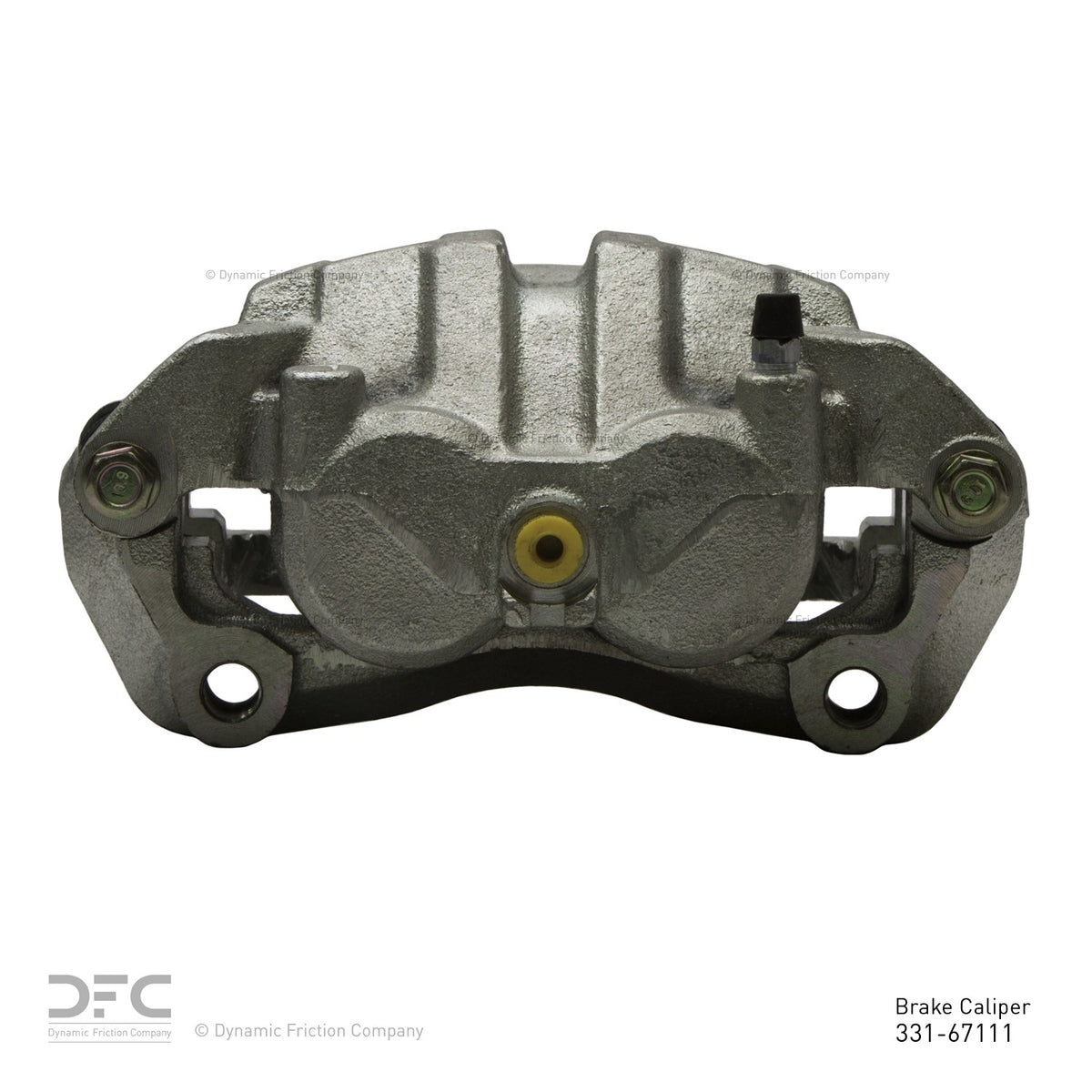 DFC 05-18 Nissan Frontier Front-L Premium Caliper - Silver Zinc Coated 331-67111