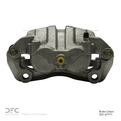 DFC 05-18 Nissan Frontier Front-L Premium Caliper - Silver Zinc Coated 331-67111