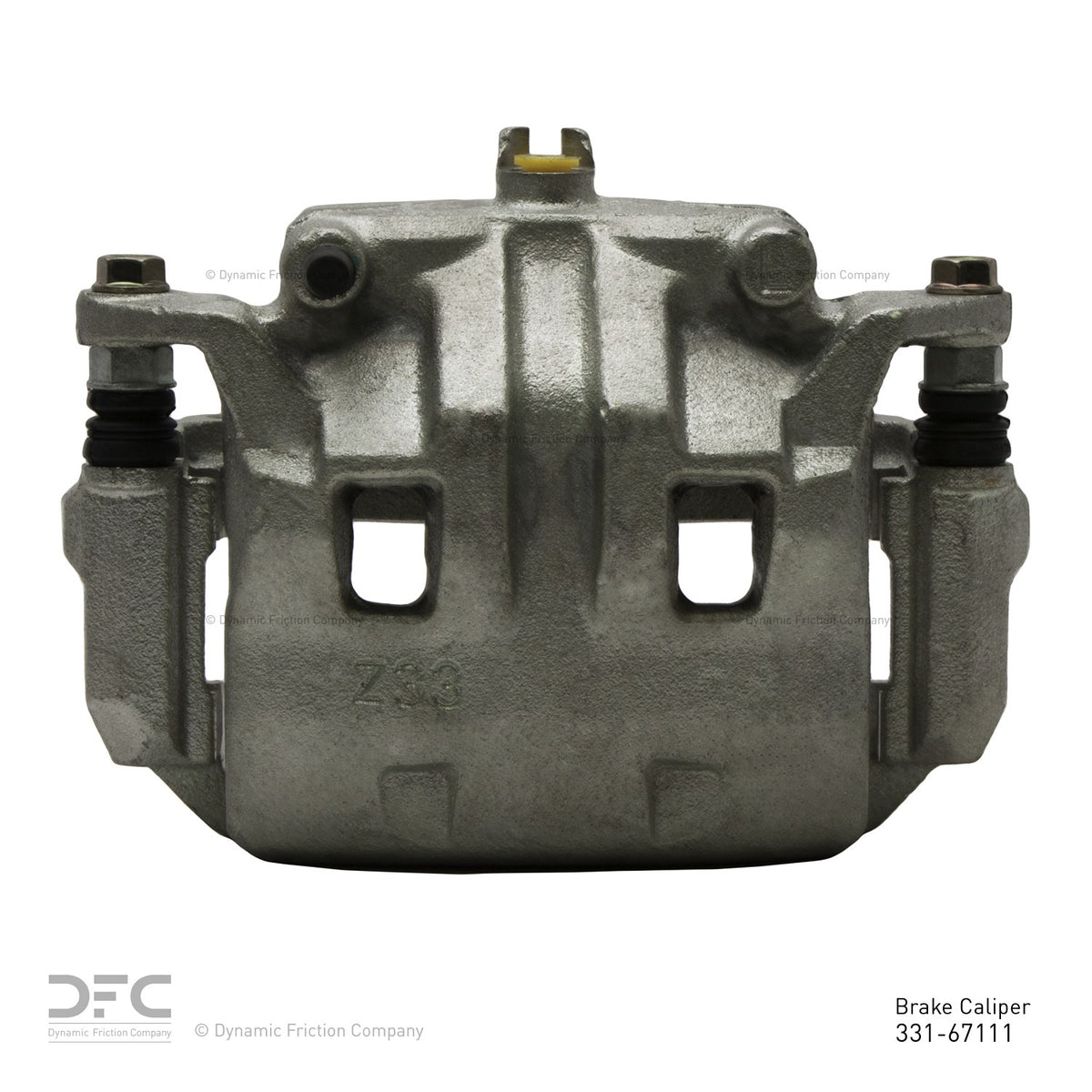 DFC 05-18 Nissan Frontier Front-L Premium Caliper - Silver Zinc Coated 331-67111