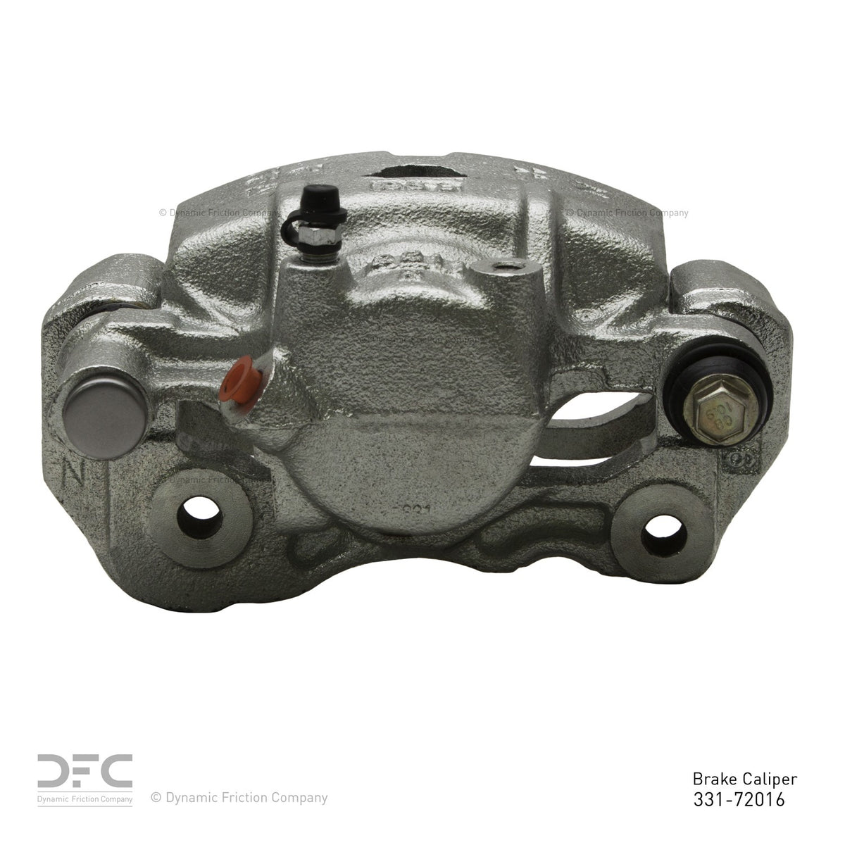DFC 86-96 Dodge D50 Front-R Silver Zinc Coated Premium Caliper 331-72016