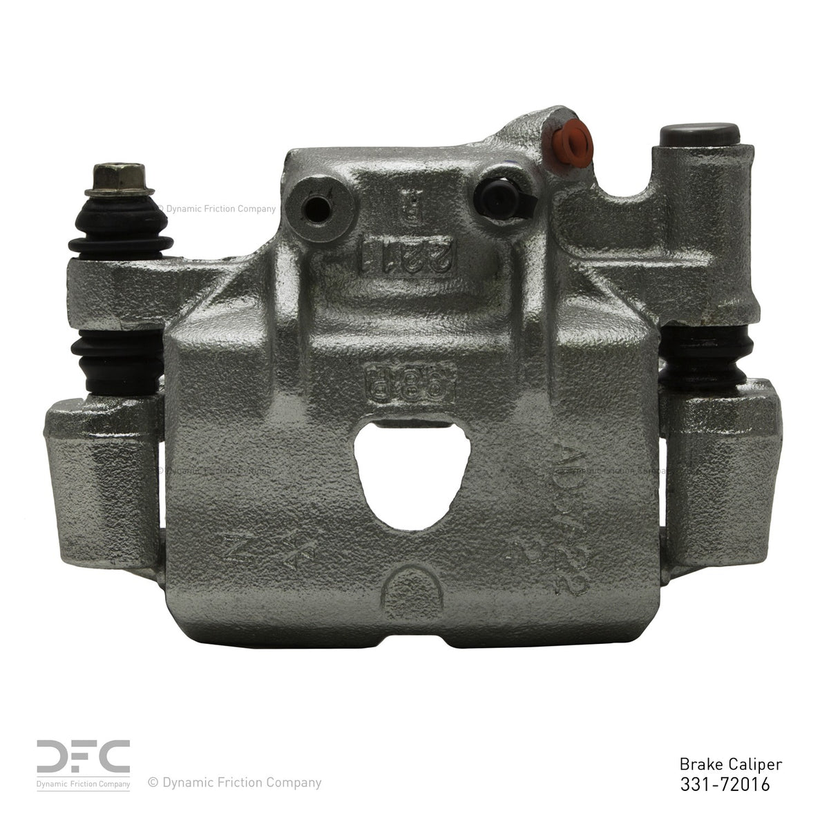 DFC 86-96 Dodge D50 Front-R Silver Zinc Coated Premium Caliper 331-72016