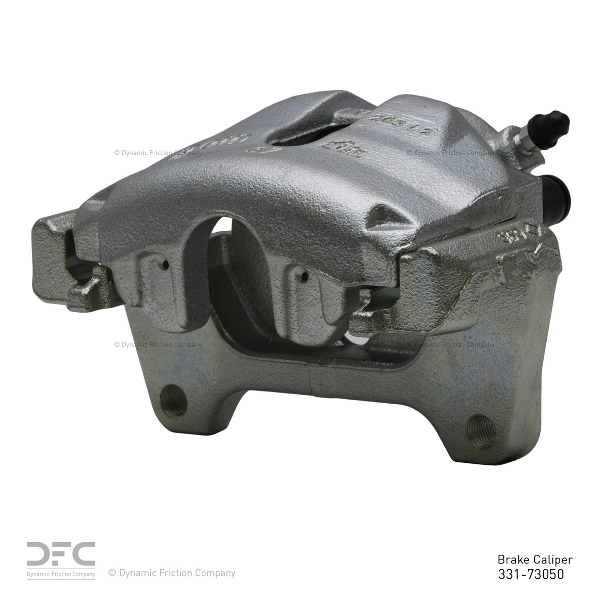 DFC 02-06 Audi A6 Front-R Premium Caliper - Silver Zinc Coated 331-73050
