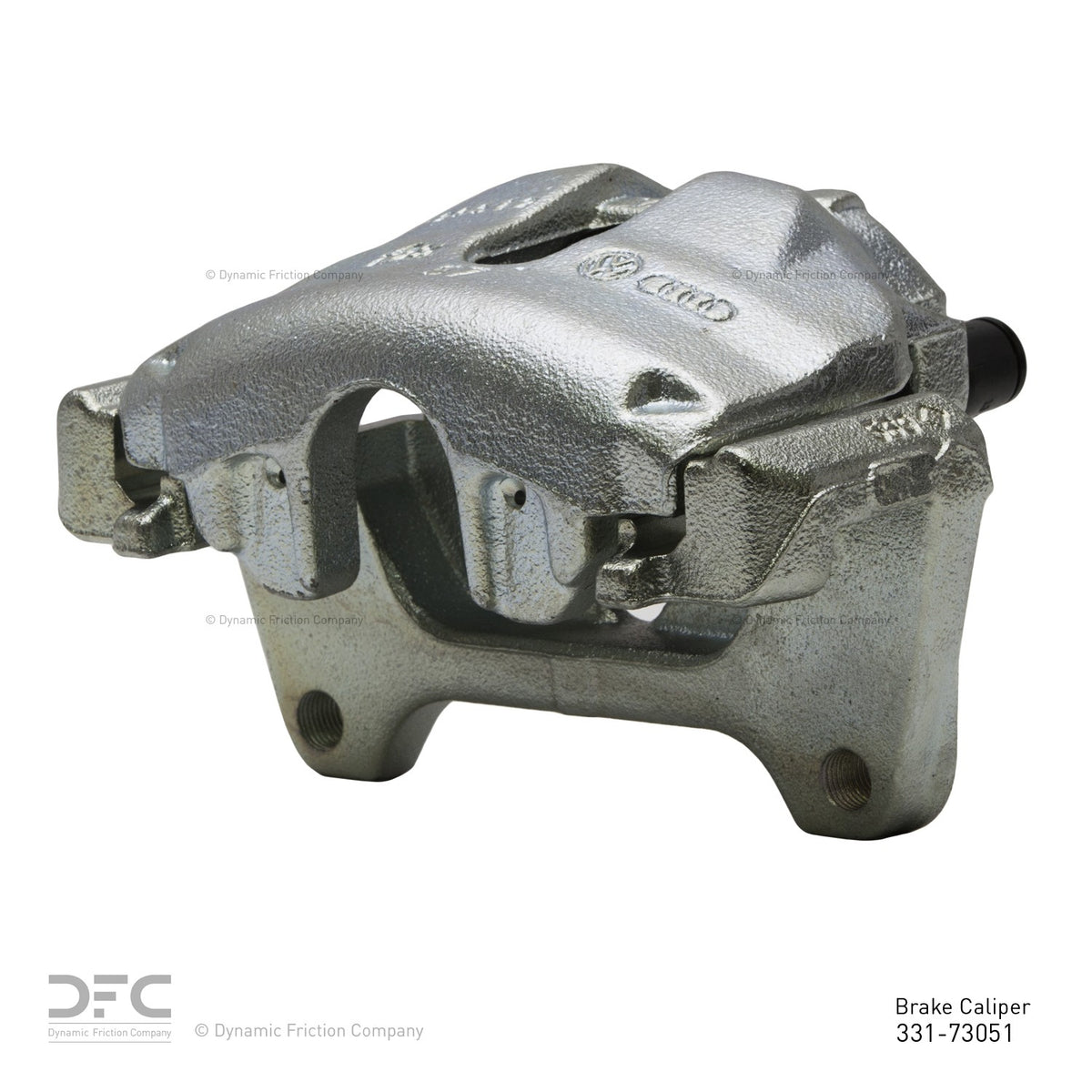 DFC 02-06 Audi A6 Front-L Premium Caliper - Silver Zinc Coated 331-73051