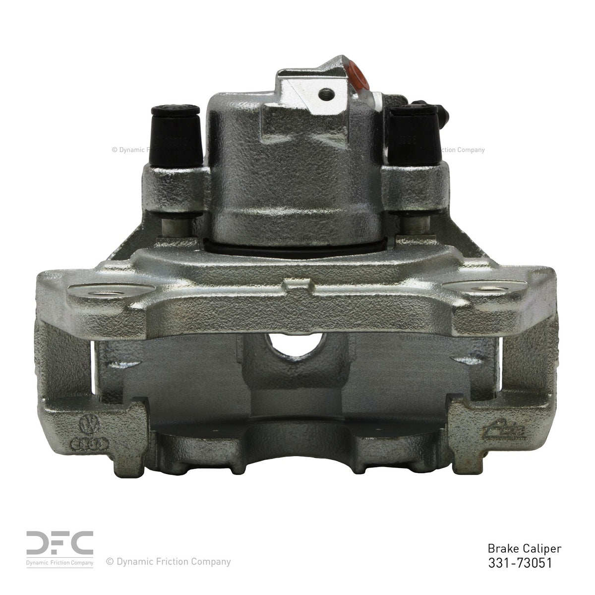 DFC 02-06 Audi A6 Front-L Premium Caliper - Silver Zinc Coated 331-73051