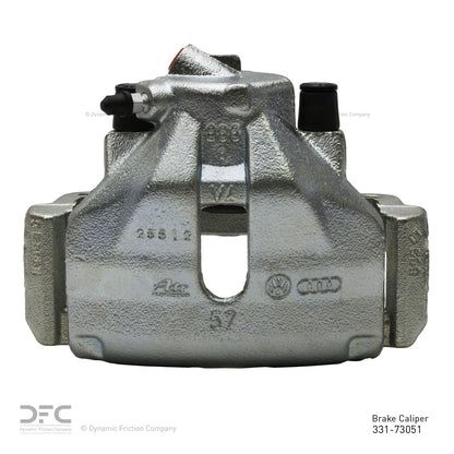 DFC 02-06 Audi A6 Front-L Premium Caliper - Silver Zinc Coated 331-73051