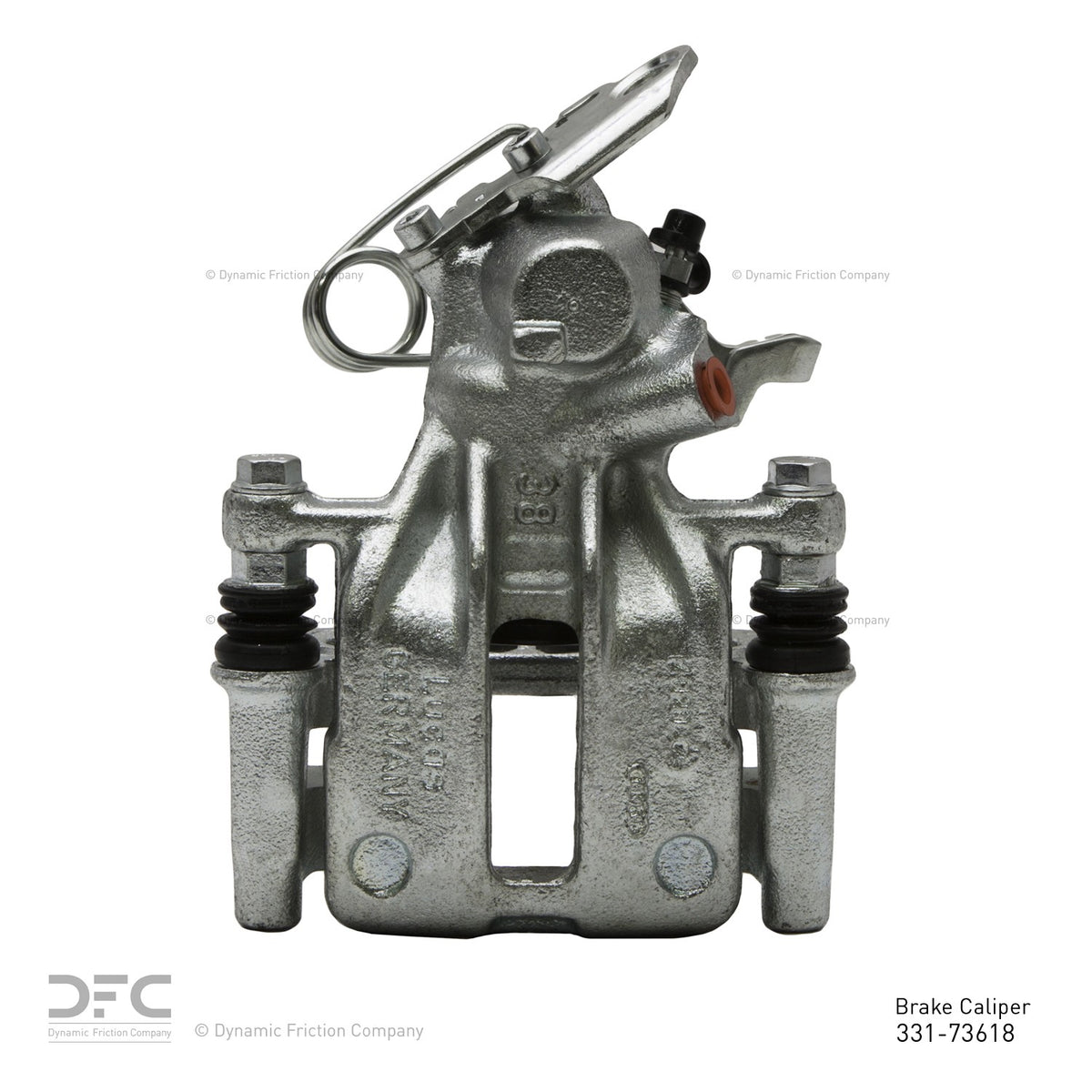 DFC 97-00 Audi A8 Rear-R Silver Zinc Coated Premium Caliper 331-73618