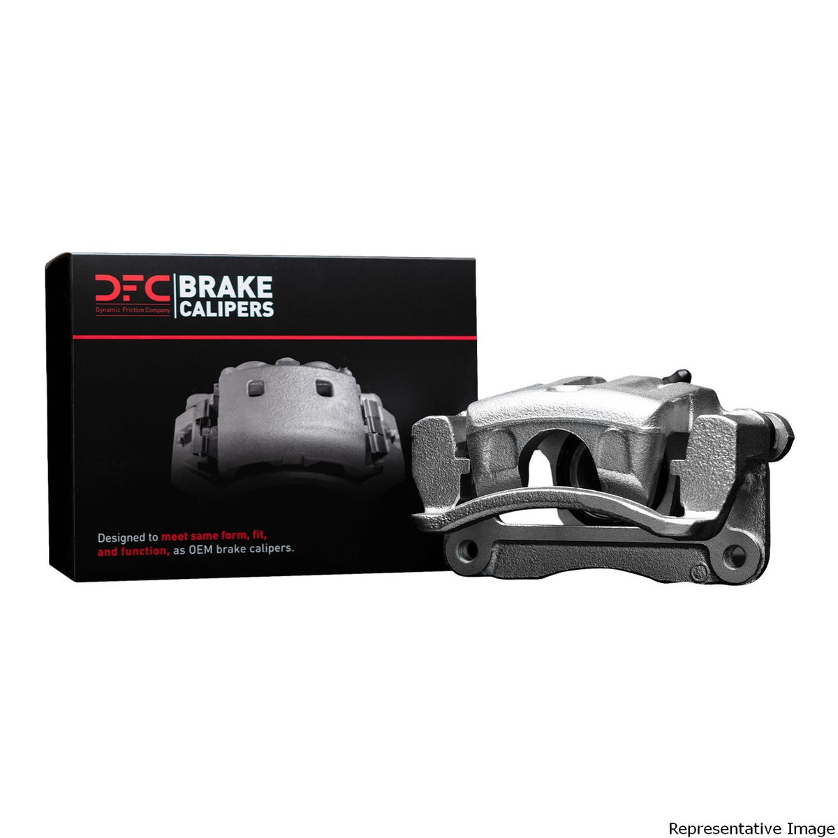 DFC 00-02 Audi S4 Rear-L Silver Zinc Coated Premium Caliper 331-73627