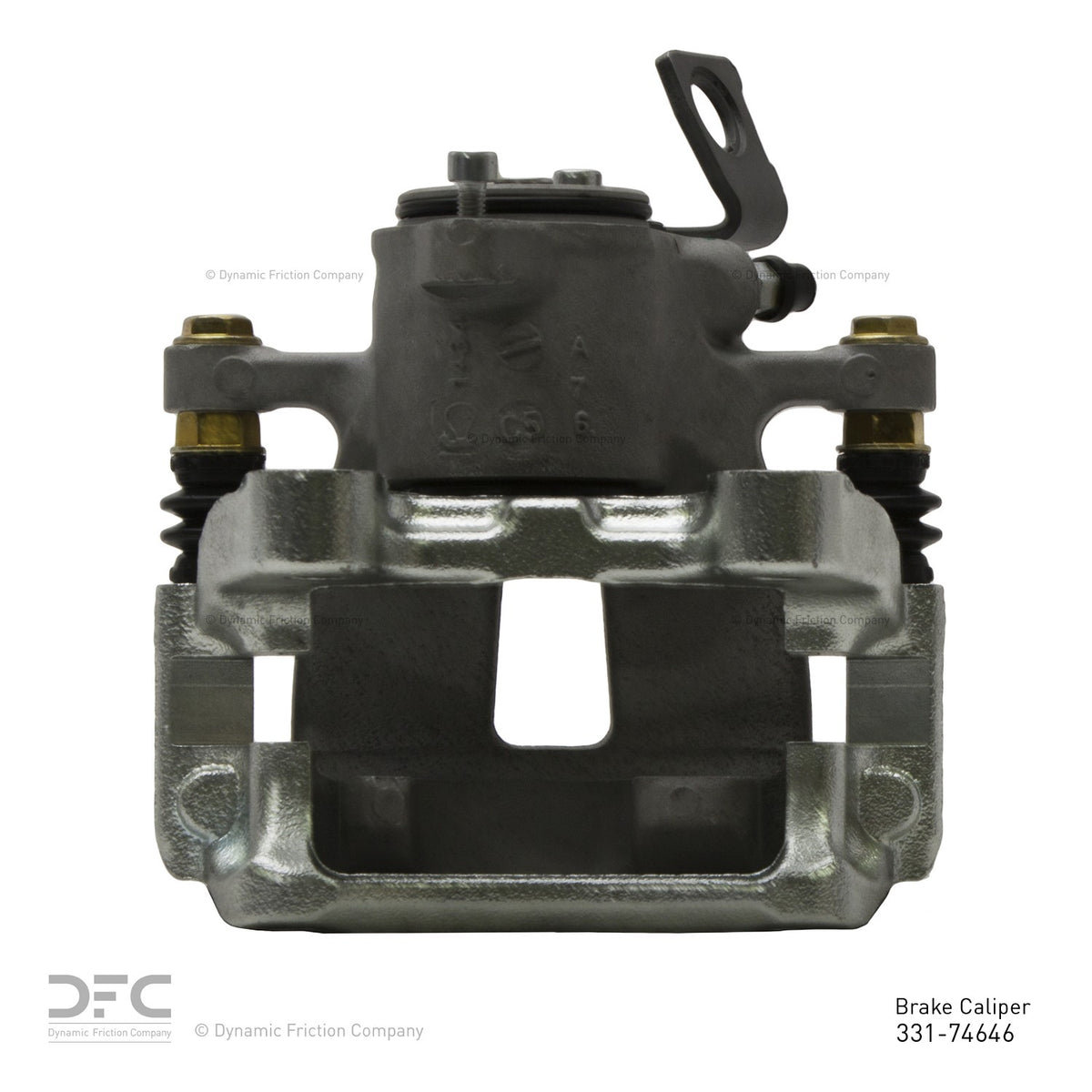 DFC 00-06 Audi TT Rear-R Silver Zinc Coated Premium Caliper 331-74646