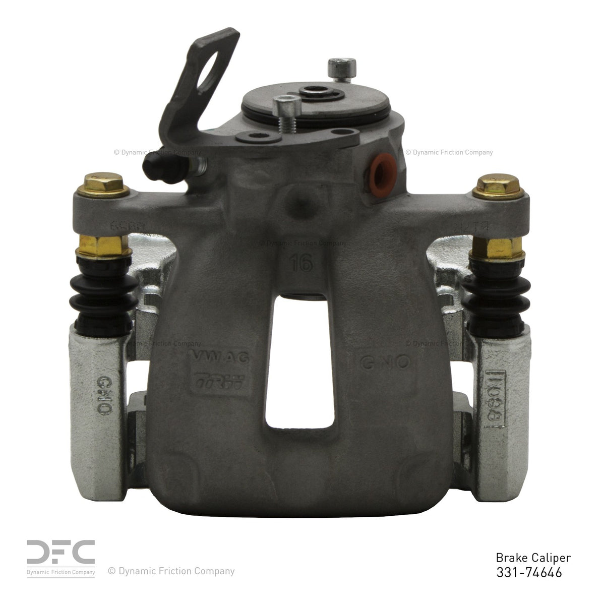 DFC 00-06 Audi TT Rear-R Silver Zinc Coated Premium Caliper 331-74646