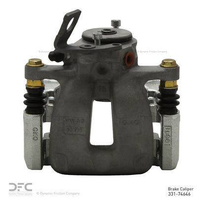 DFC 00-06 Audi TT Rear-R Silver Zinc Coated Premium Caliper 331-74646