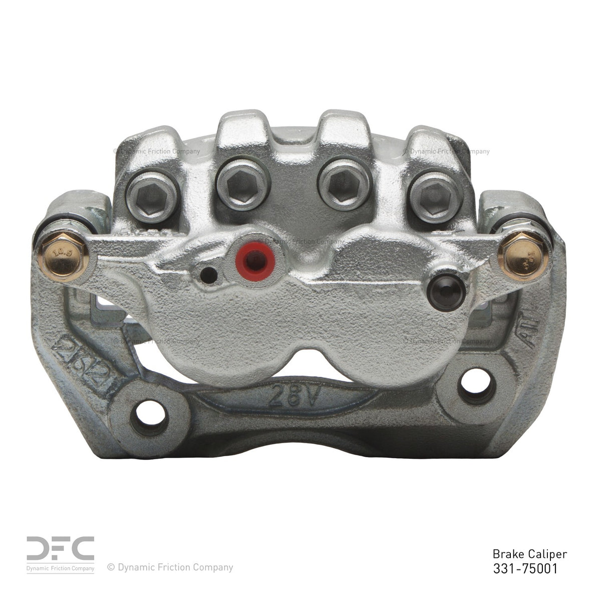 DFC 91-92 Lexus LS400 Front-L Silver Zinc Coated Premium Caliper 331-75001