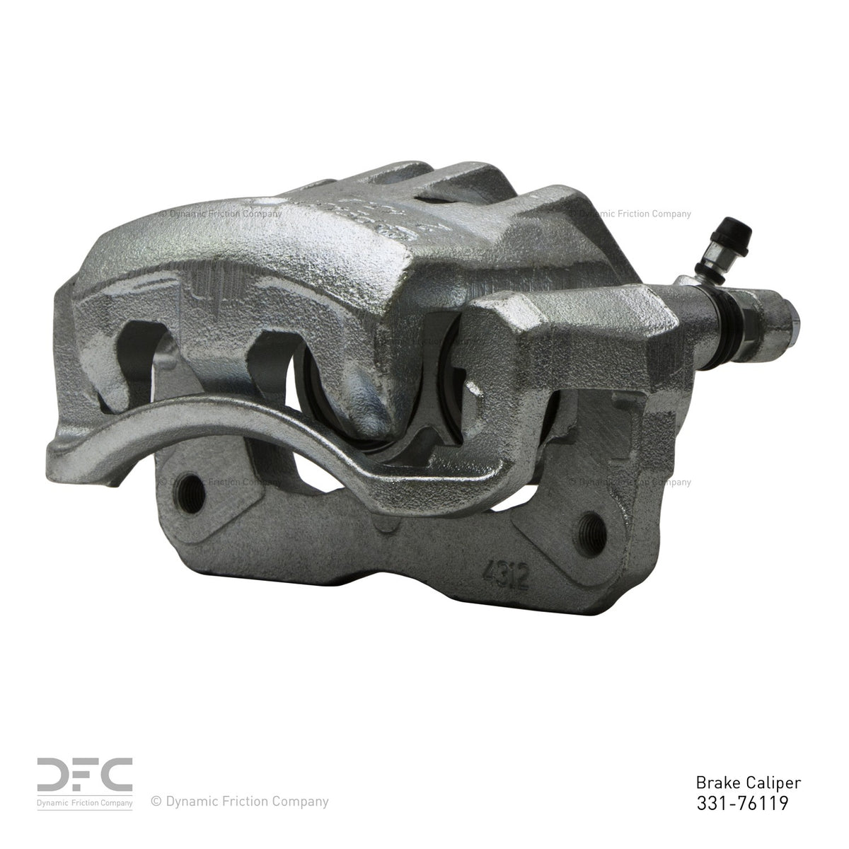 DFC 94-97 Lexus ES300 Front-L Silver Zinc Coated Premium Caliper 331-76119