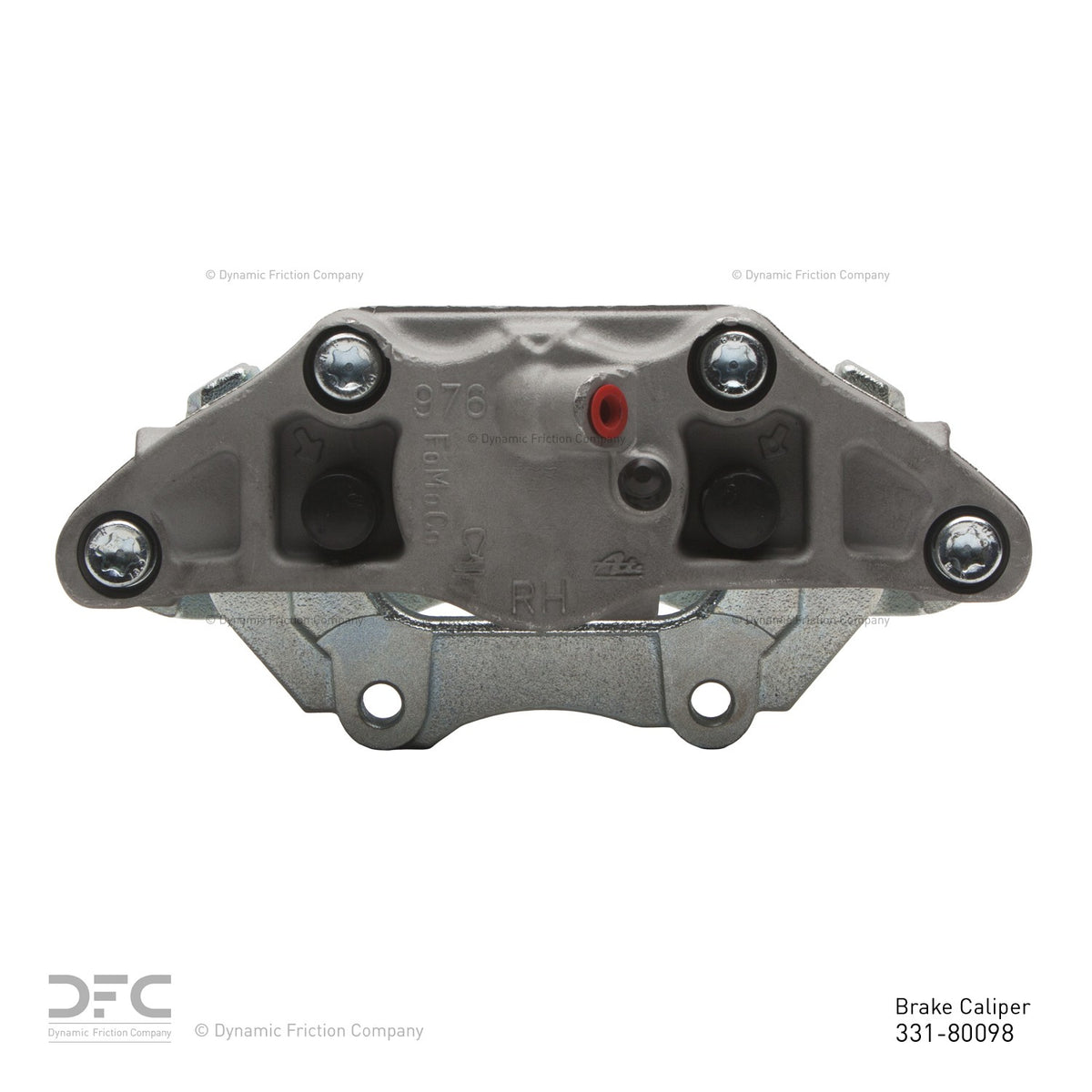 DFC 07-13 Mazda 3 Front-R Silver Zinc Coated Premium Caliper 331-80098