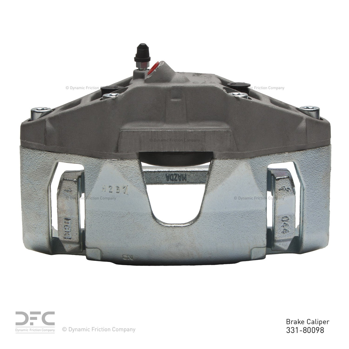 DFC 07-13 Mazda 3 Front-R Silver Zinc Coated Premium Caliper 331-80098