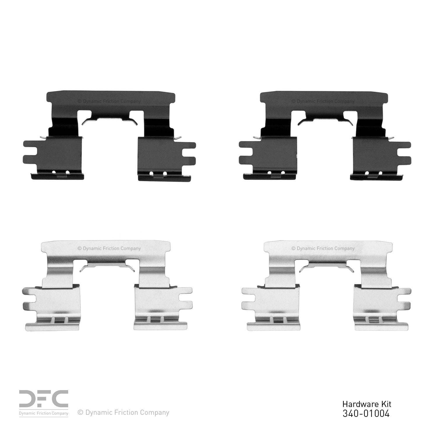 Dynamic Friction Company Disc Brake Hardware Kit 340-01004