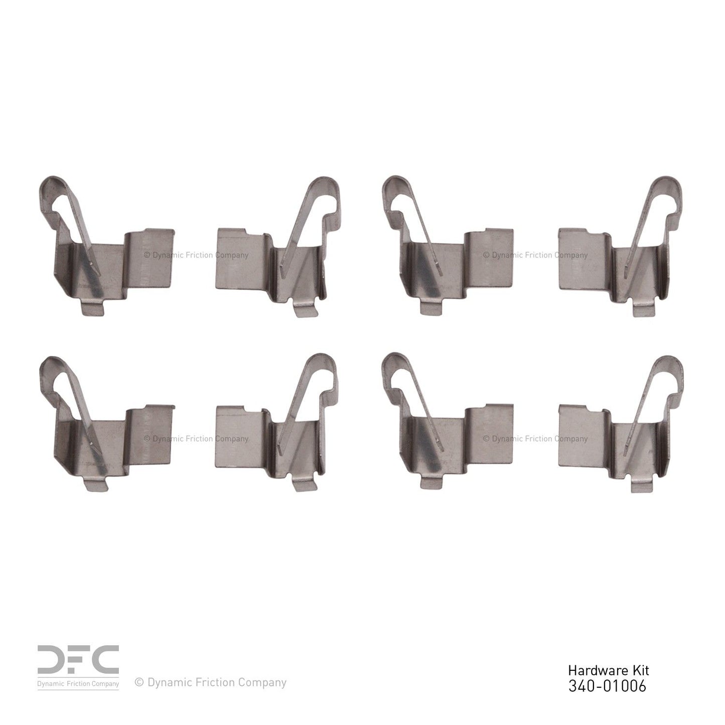 Dynamic Friction Company Disc Brake Hardware Kit 340-01006