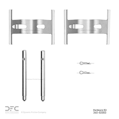 Dynamic Friction Company Disc Brake Hardware Kit 340-02003