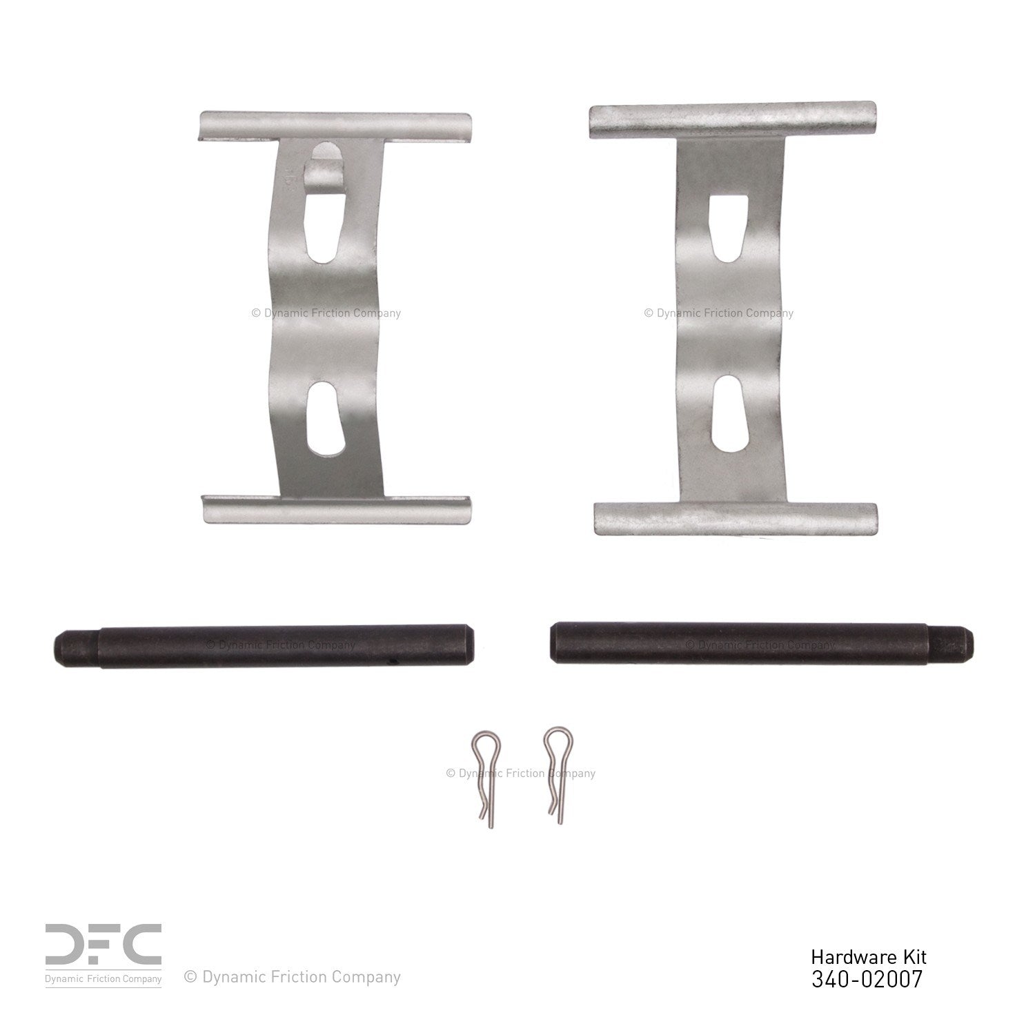 Dynamic Friction Company Disc Brake Hardware Kit 340-02007