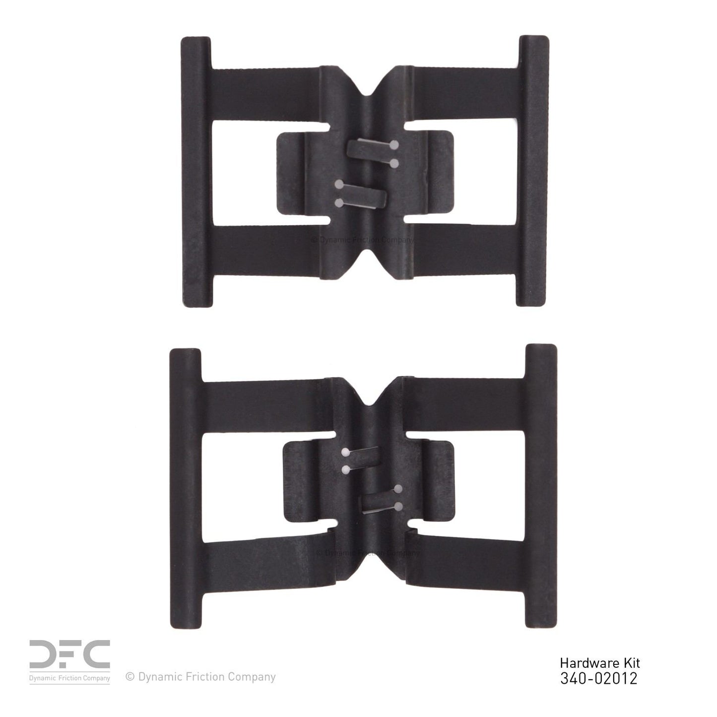 Dynamic Friction Company Disc Brake Hardware Kit 340-02012