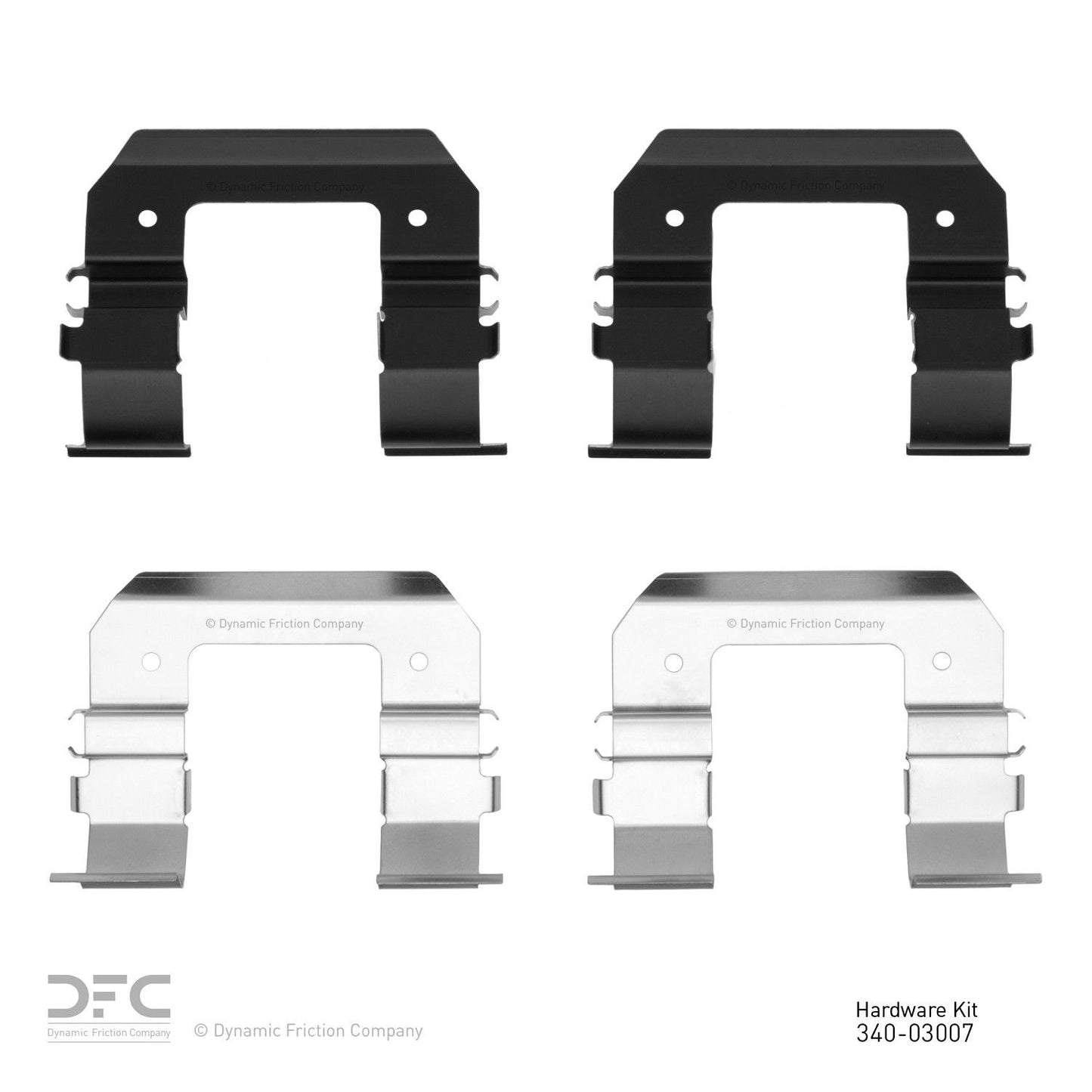 Dynamic Friction Company Disc Brake Hardware Kit 340-03007