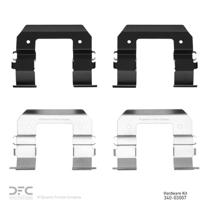 Dynamic Friction Company Disc Brake Hardware Kit 340-03007