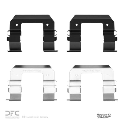 Dynamic Friction Company Disc Brake Hardware Kit 340-03007
