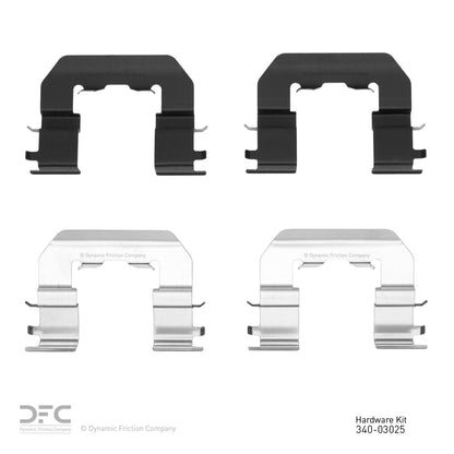 Dynamic Friction Company Disc Brake Hardware Kit 340-03025
