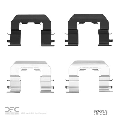 Dynamic Friction Company Disc Brake Hardware Kit 340-03025