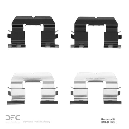 Dynamic Friction Company Disc Brake Hardware Kit 340-03026