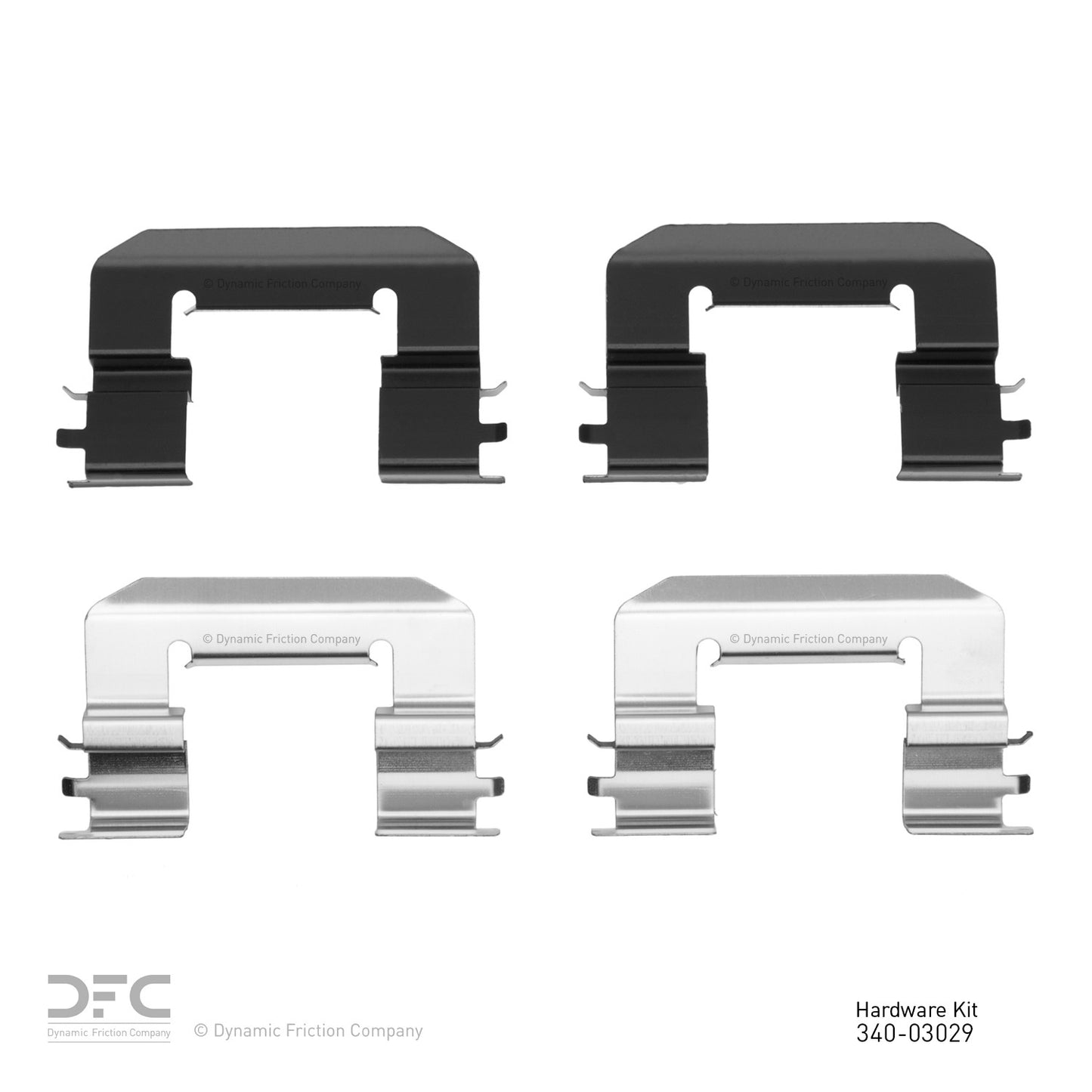 Dynamic Friction Company Disc Brake Hardware Kit 340-03029