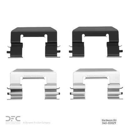 Dynamic Friction Company Disc Brake Hardware Kit 340-03029